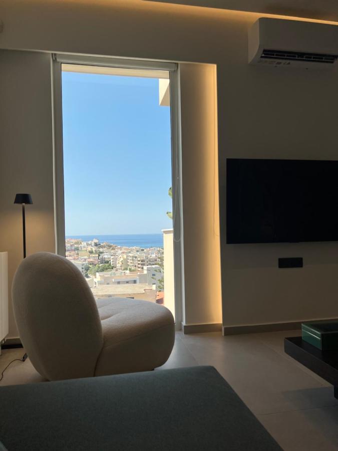 Appartamento Ikia Mia Sea View Rethymno Esterno foto