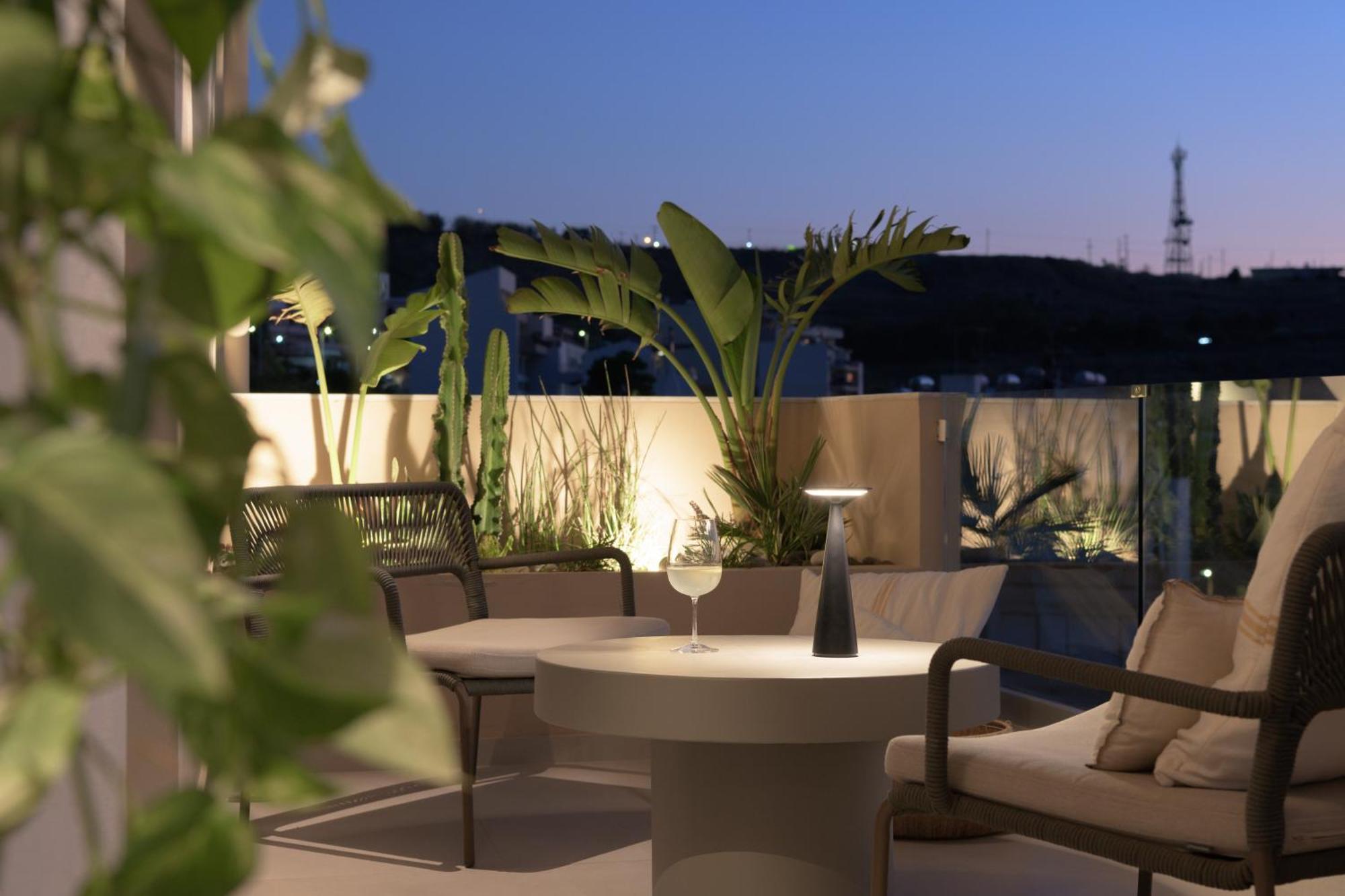 Appartamento Ikia Mia Sea View Rethymno Esterno foto