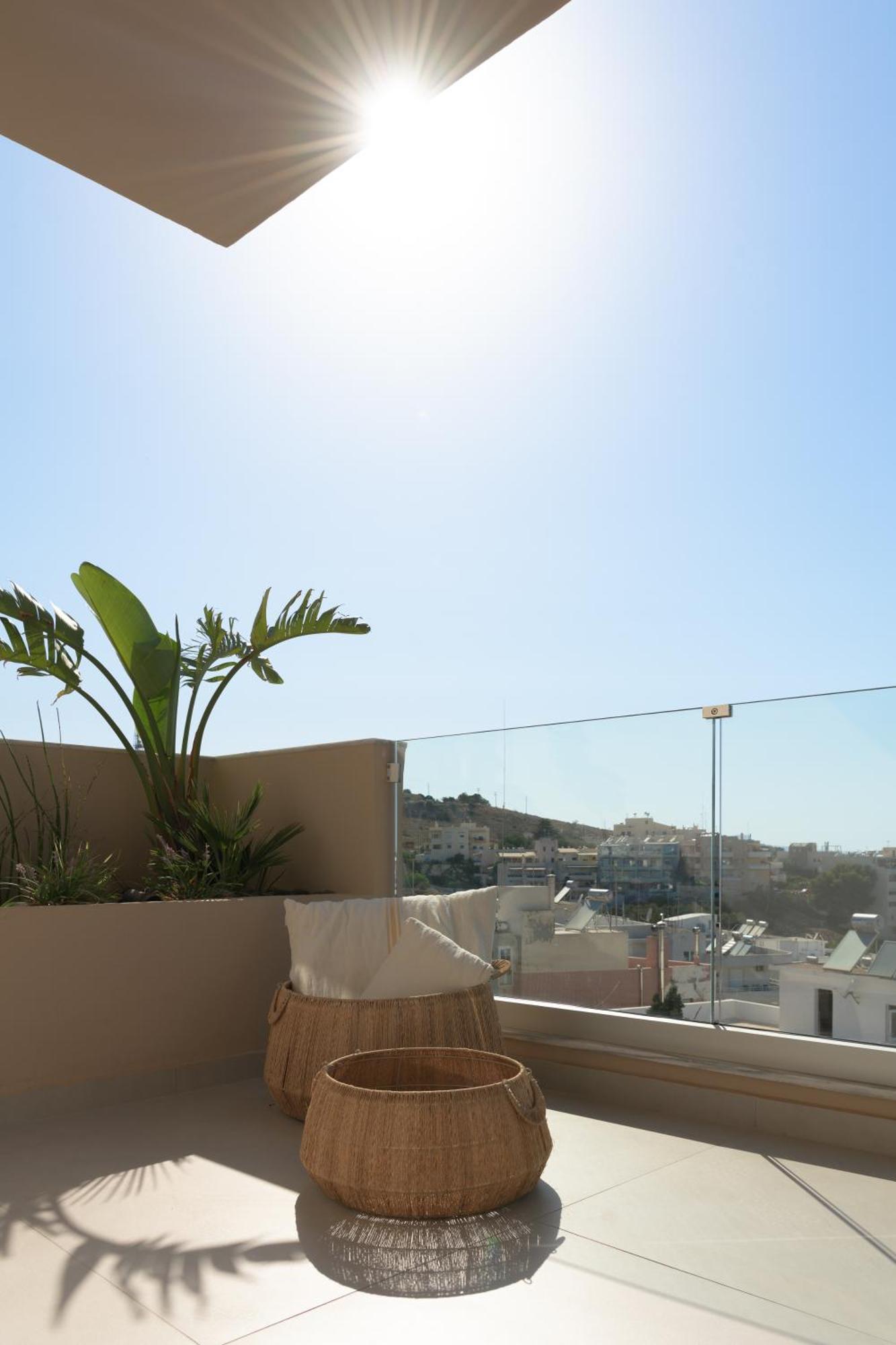Appartamento Ikia Mia Sea View Rethymno Esterno foto