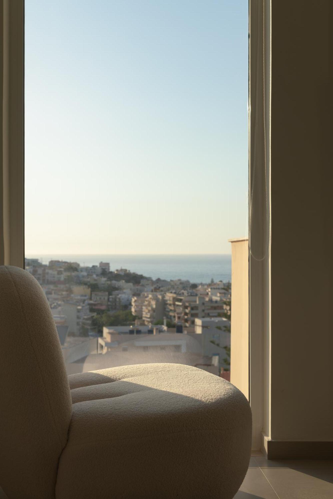 Appartamento Ikia Mia Sea View Rethymno Esterno foto