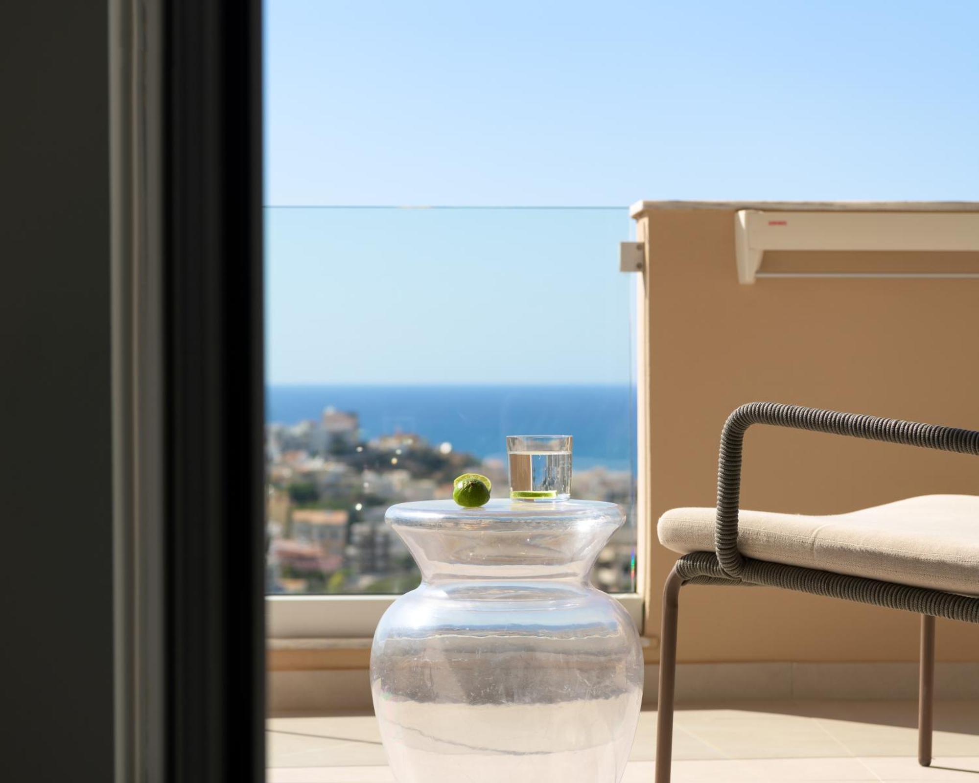 Appartamento Ikia Mia Sea View Rethymno Esterno foto