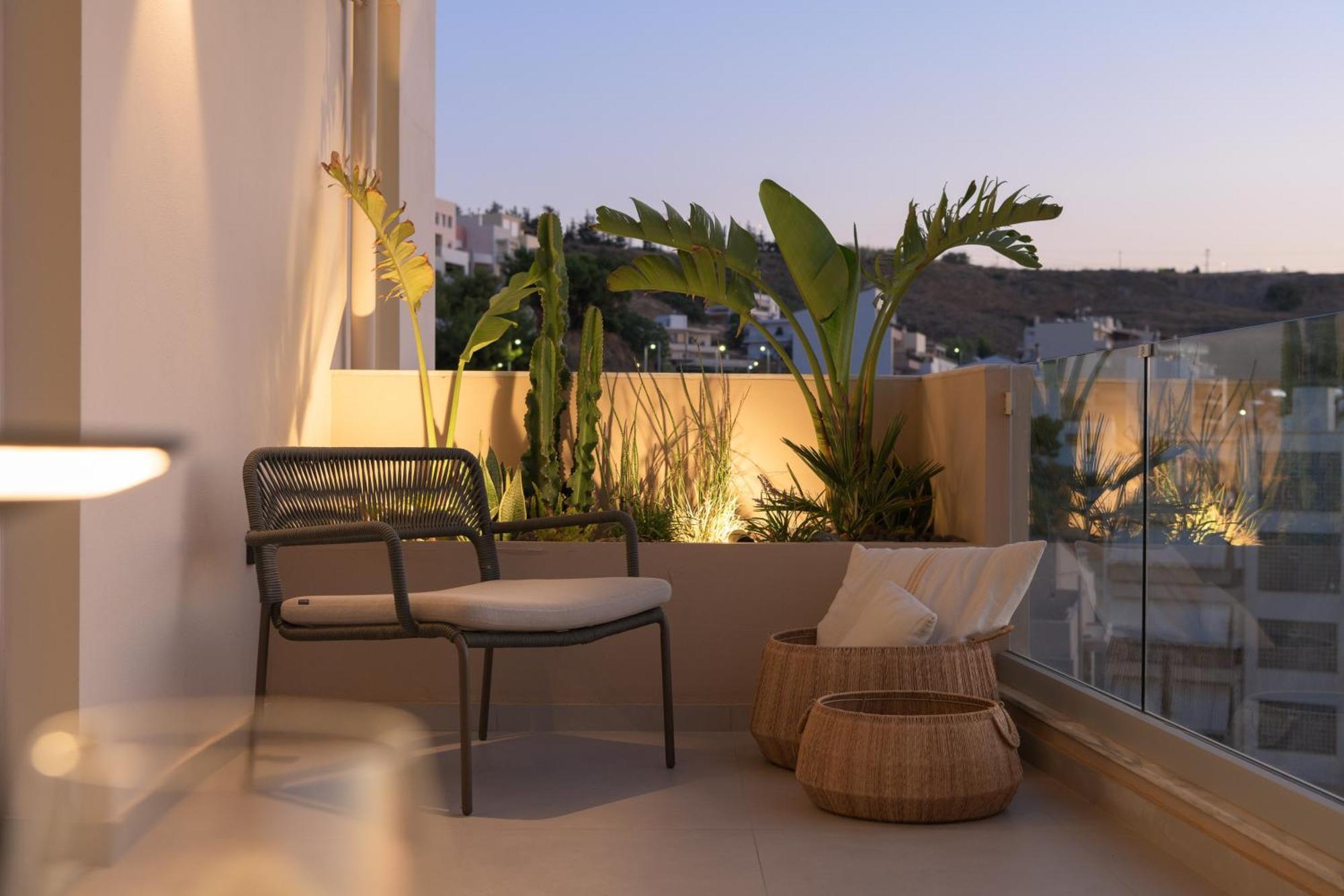 Appartamento Ikia Mia Sea View Rethymno Esterno foto