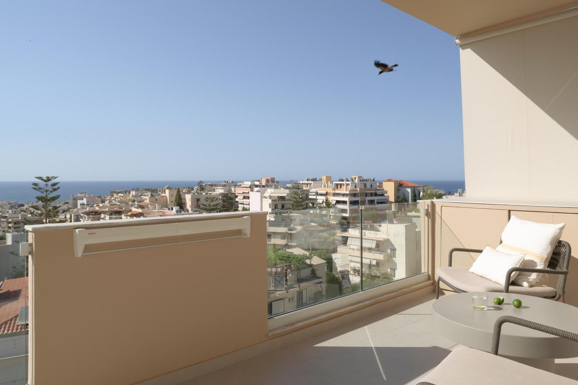 Appartamento Ikia Mia Sea View Rethymno Esterno foto