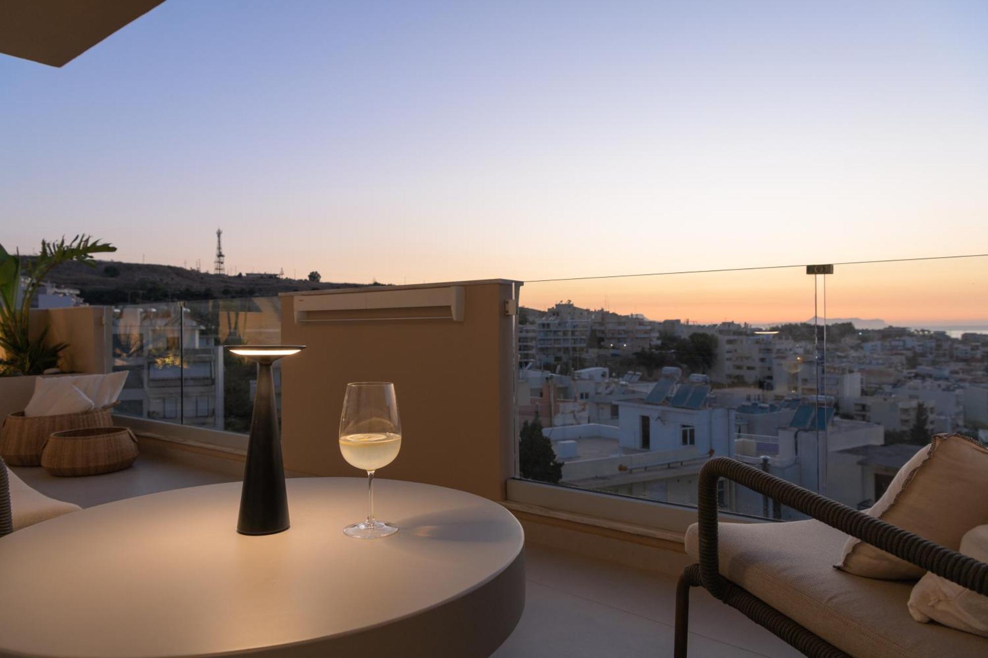 Appartamento Ikia Mia Sea View Rethymno Esterno foto